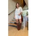 Conjunto Jaquetinha E Short Olivia 