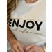 Conjunto Canelado Blusa e Short Enjoy 
