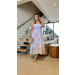 Vestido Midi Alcinha Bordado