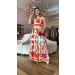 Vestido Longo Alcinha Vick Cores