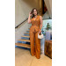 Conjunto Blusa Transpassada E Calça Fernanda