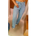 Calça Jeans Wide Leg Patricia