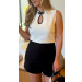 Blusa Detalhe Gola Mirela 