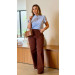 Calça Jean Wide Leg Aline 