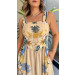 Vestido Midi Alça Larga Elisa