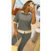 Conjunto Blusa E Calça Moletinho Bel 