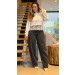 Blusa Moletom C/ Renda Michele