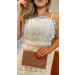 Vestido Midi Detalhe Guipir Maysa