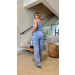 Conjunto Cropped E Calça Alfaiataria Brenda