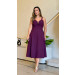 Vestido Midi Detalhe Busto Julia 