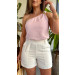 Blusa Nula Manga Bruna