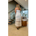 Vestido Midi Detalhe Guipir Maysa