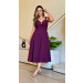 Vestido Midi Detalhe Busto Julia 