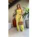 Conjunto Cropped E Calça Rayssa