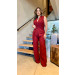 Conjunto Blusa Transpassada E Calça Fernanda
