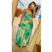 Vestido Midi Detalhe Decote Leonor 