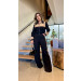 Conjunto Jaqueta Bomber E Calça Pantalona Brenda