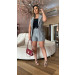 Conjunto Colete E Short Linho Emily