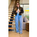 Calça Jeans Wide Leg Patricia