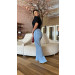 Calça Jeans Wide Leg Nicolly