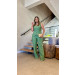 Conjunto Blusa Botões E Calça Alfaiataria Lia