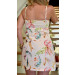 Vestido Curto Detalhe Busto Flora 