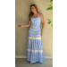 Conjunto Cropped E Saia Yara 