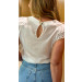 Blusa Detalhe Manga Ariane