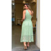 Vestido Midi Rendado Mili
