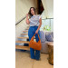 Calça Jeans Wide Leg Dani