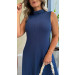 Vestido Longo Canelado Cecilia