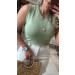Blusa Básica Canelada Elay