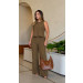Conjunto Blusa E Calça Pantalona Nathalia
