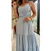 Vestido Longo Alcinha Amarração Bia