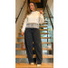 Blusa Moletom C/ Renda Michele