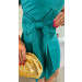 Vestido Linho Detalhe Laço