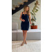 Vestido Curto Busto Vazado Ivi 