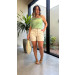 Blusa Nula Manga Flay