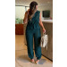 Conjunto Blusa Botões E Calça Dafne