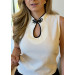Blusa Detalhe Gola Mirela 