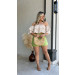 Cropped Listrado Mia