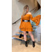 Vestido Curto Ombro Á Ombro Nicole