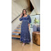 Vestido Midi Manga 3/4 Lavinia