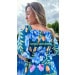 Vestido Longo Com Manga Mirela