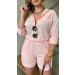 Conjunto Camisa E Short Linho Olivia