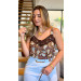 Blusa alça c/ renda Camile 