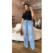 Calça Jeans Wide Leg Nicolly