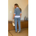 Conjunto Blusa E Calça Moletinho Bel 
