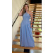 Vestido Linho Frente Única Malu