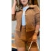 Conjunto Jaquetinha E Short Olivia 